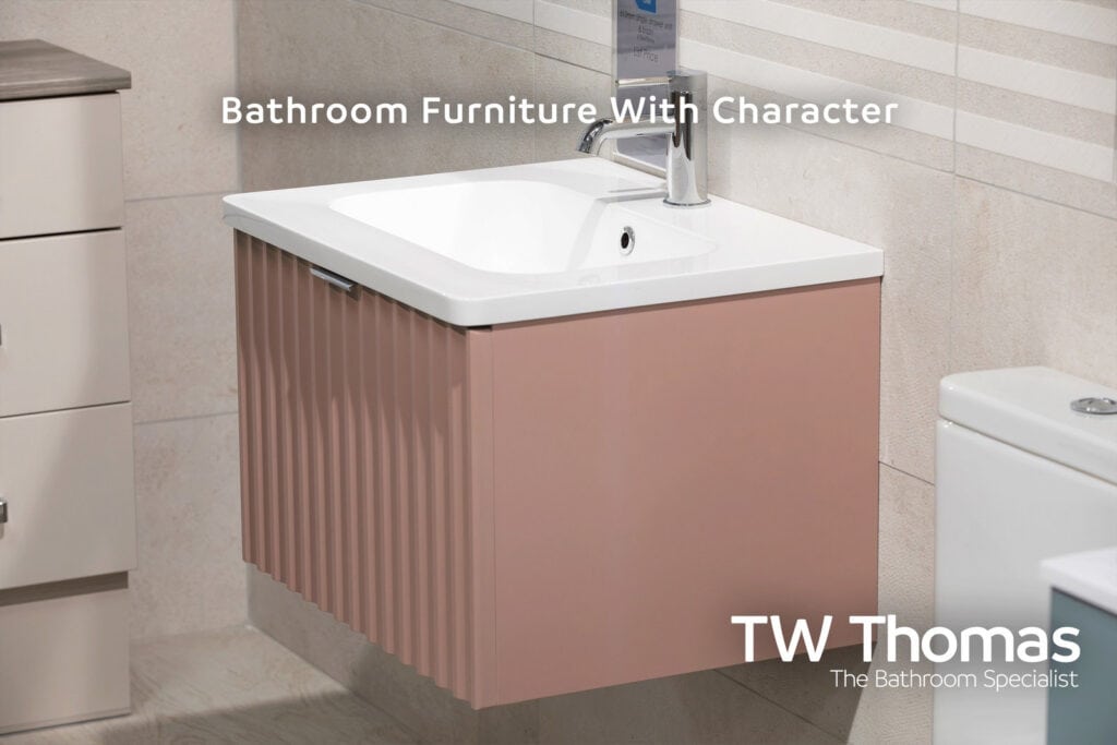 Fluted fronts, feature handles and furniture with character - TW Thomas, Swansea