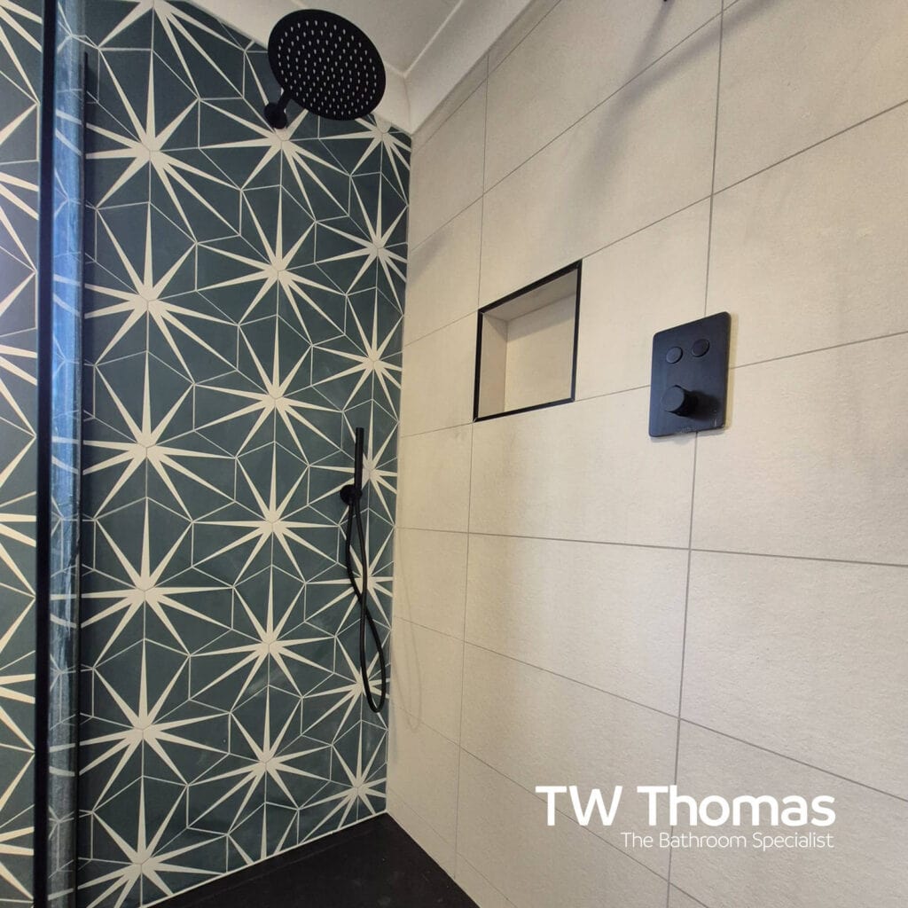 A bathroom fitted by MMS Plumbing & Bathrooms - TW Thomas, Swansea