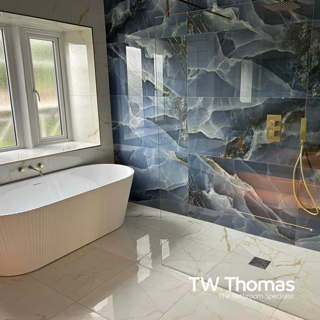 A bathroom fitted by M Hagemann Building and Plumbing Services - TW Thomas, Swansea