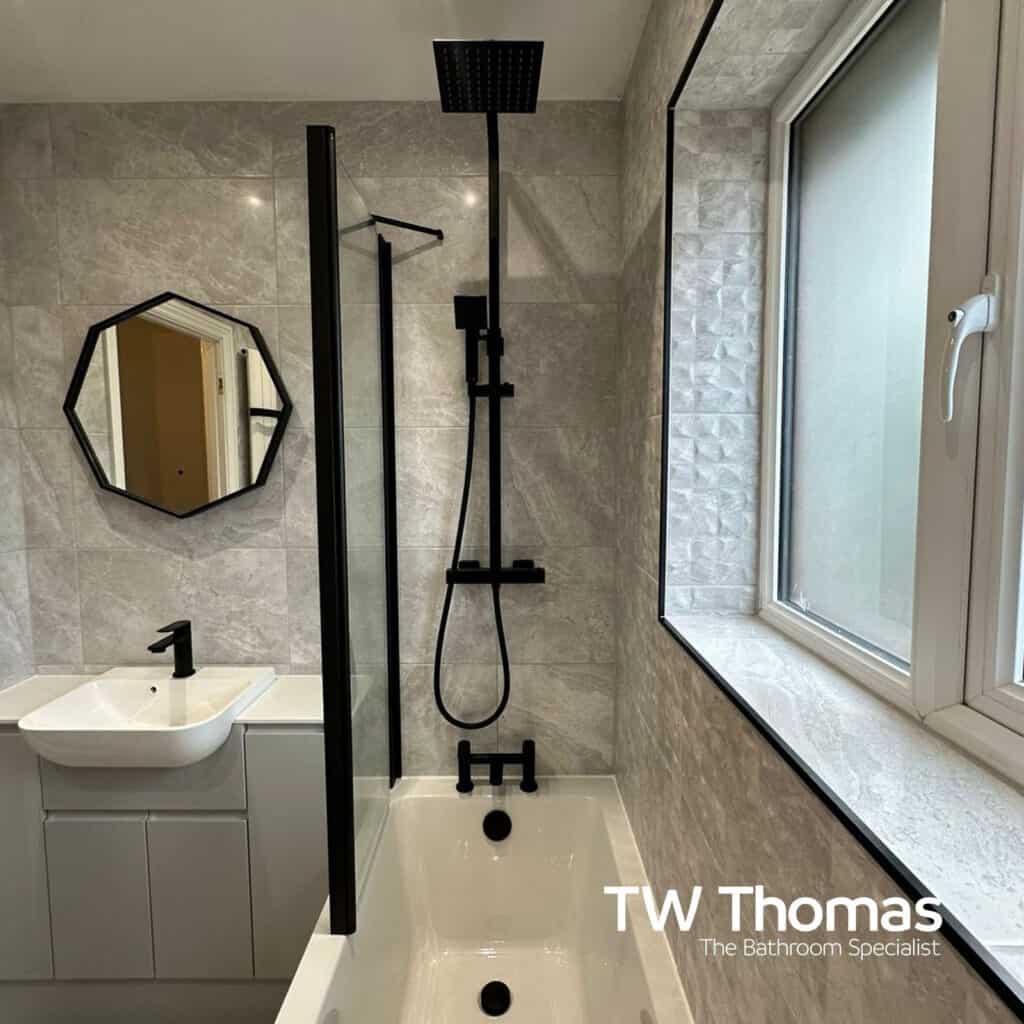 A bathroom fitted by Andrew Wilson - TW Thomas, Swansea
