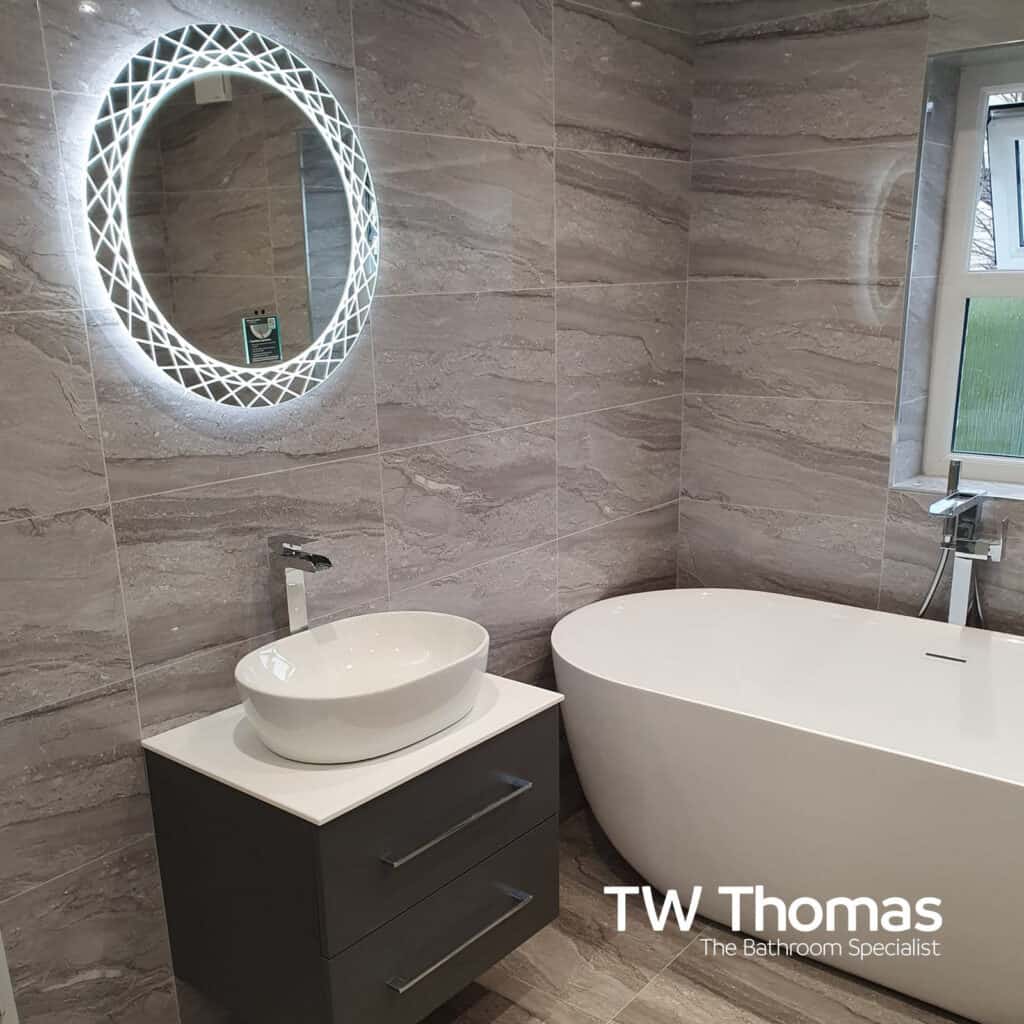 A bathroom fitted by Andrew Donohoe - TW Thomas, Swansea