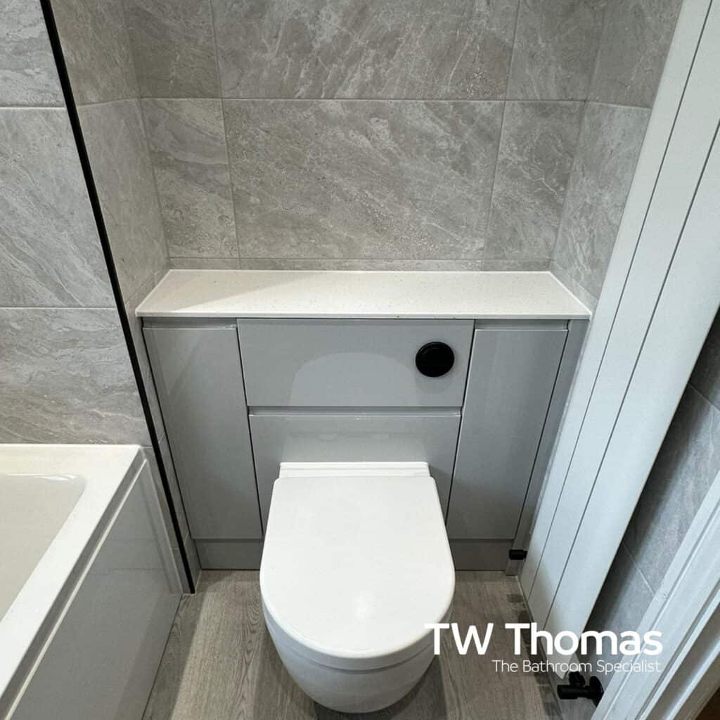 A bathroom fitted by Andrew Wilson - TW Thomas, Swansea