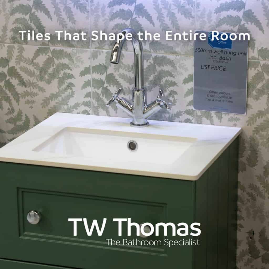 Tiles in 2026: texture over uniformity - TW Thomas, Swansea