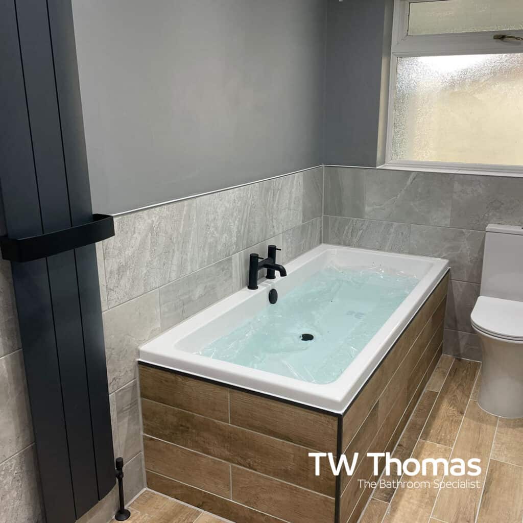 A bathroom fitted by M Hagemann Building and Plumbing Services - TW Thomas, Swansea