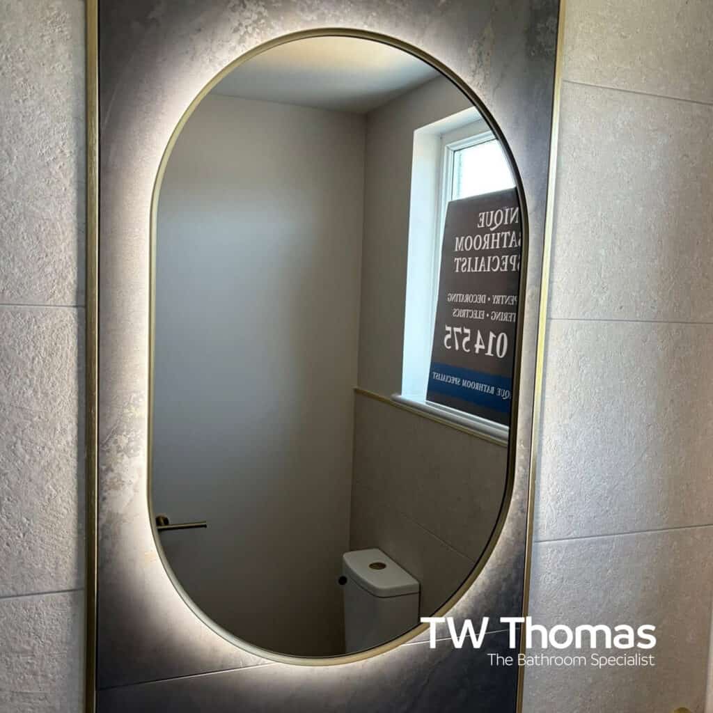 A bathroom fitted by Unique Bathrooms - TW Thomas, Swansea