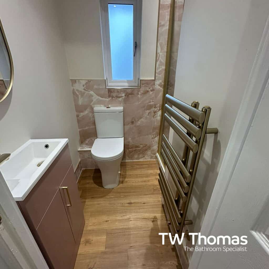 A bathroom fitted by Andrew Wilson - TW Thomas, Swansea