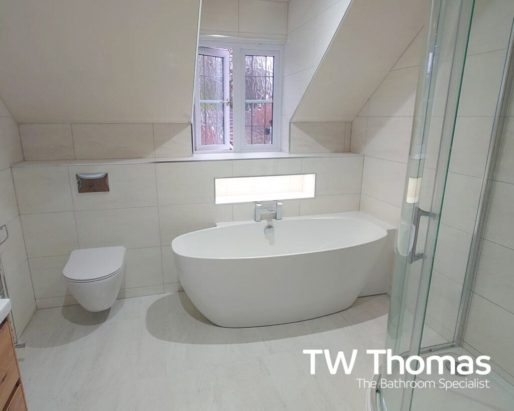 A bathroom fitted by Steve Sheppard - TW Thomas, Swansea