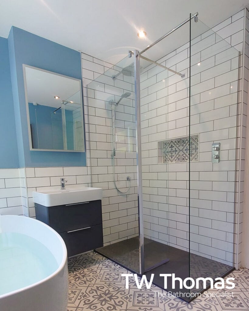 A bathroom fitted by Steve Sheppard - TW Thomas, Swansea