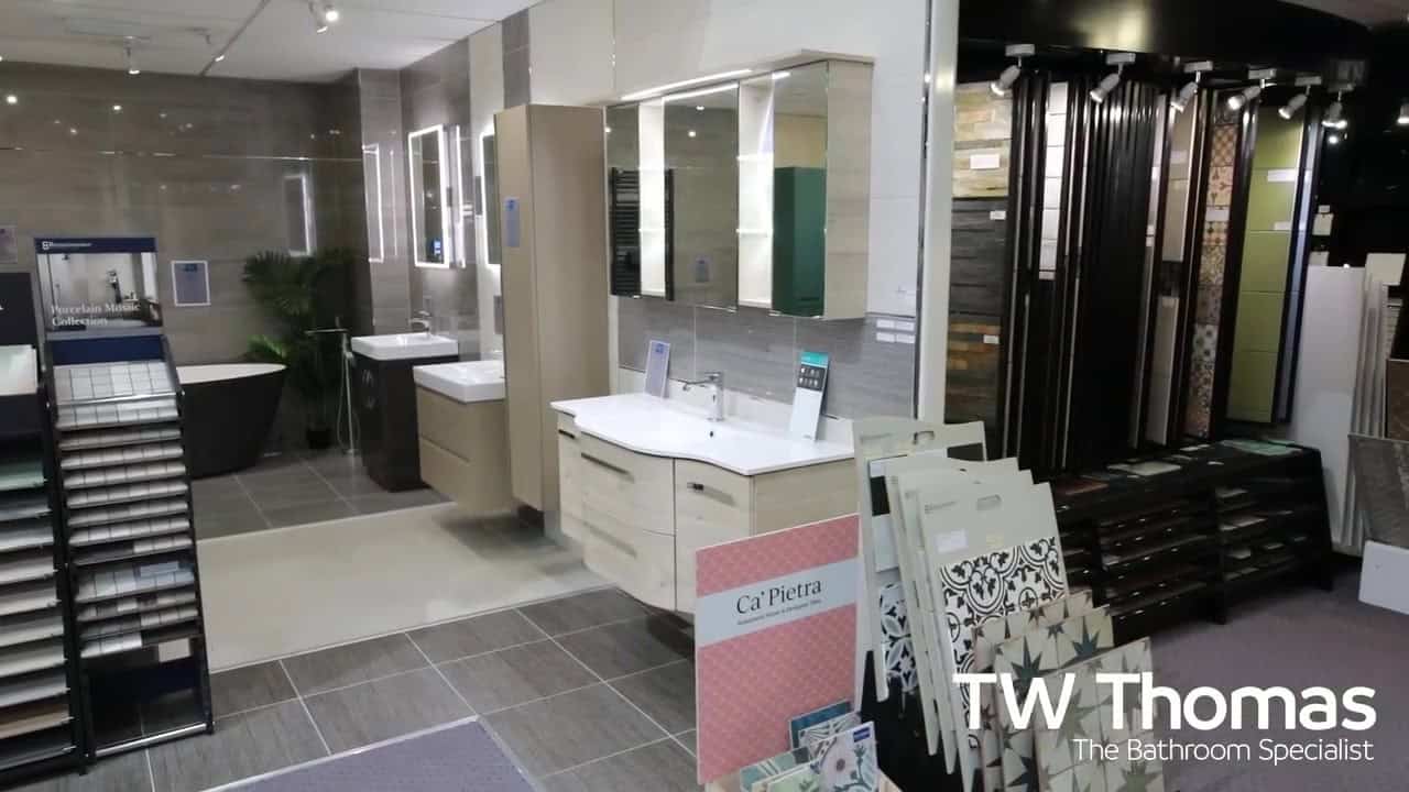 A still from the TW Thomas video Step inside the TW Thomas showroom