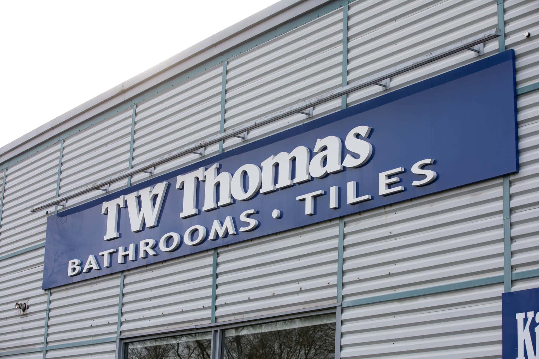 The TW Thomas Bathrooms and Tiles showroom on Lion Way, Llansamlet, Swansea
