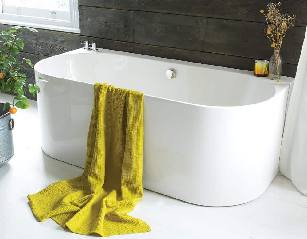 Straight Freestanding Bath