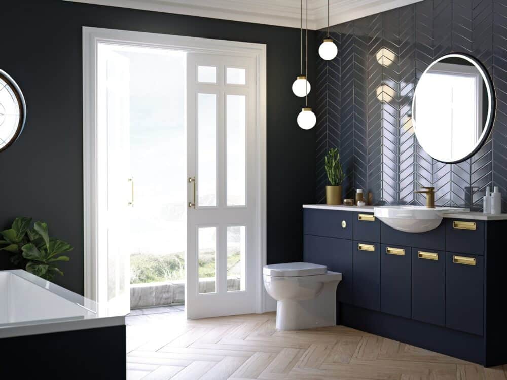 Utopia Original Fitted Arabella Azure Blue bathroom furniture